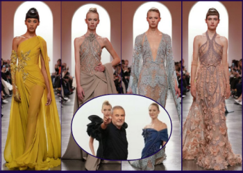 ELIE SAAB PARİS MODA HAFTASI’NDA BÜYÜLEDİ!