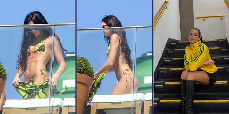 Dua Lipa Brezilya’da güneşlendi