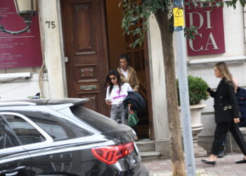 Hakko, sevgilisiyle Nişantaşı’nda…