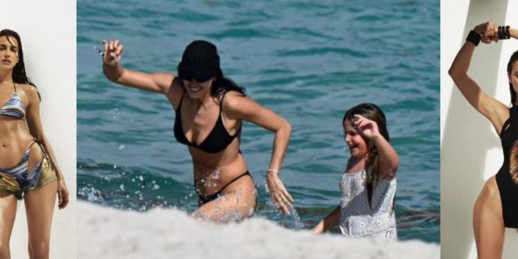 Anne-kız Miami Sahili’nde…