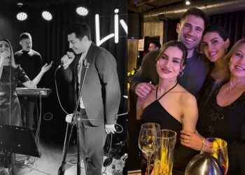 İDİL FIRAT’TAN EŞİNE DESTEK