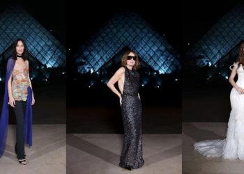 PARİS MODA HAFTASINDA IŞILTILI KOLEKSİYONLAR