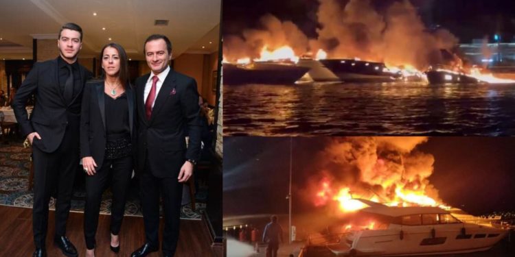 YATLARI BODRUM’DA YANDI