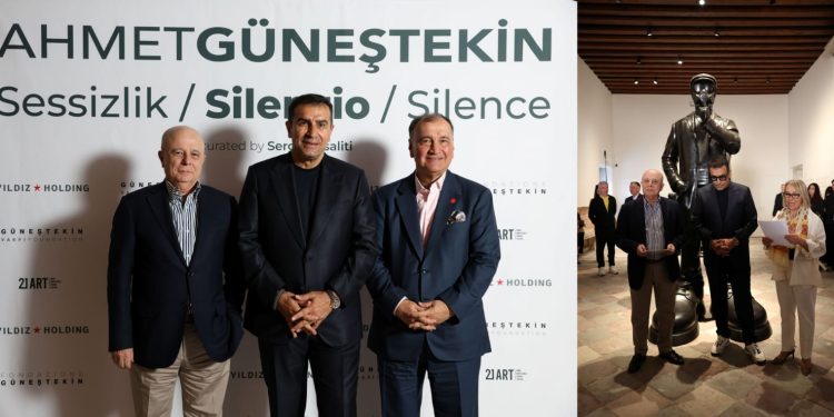 Ahmet Güneştekin’in “Sessizlik” Sergisi