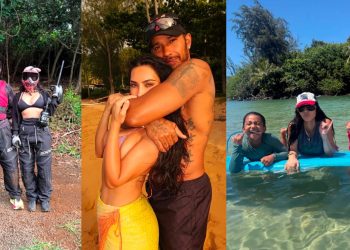 KARDASHIAN&HAMILTON AİLECE TATİLDE