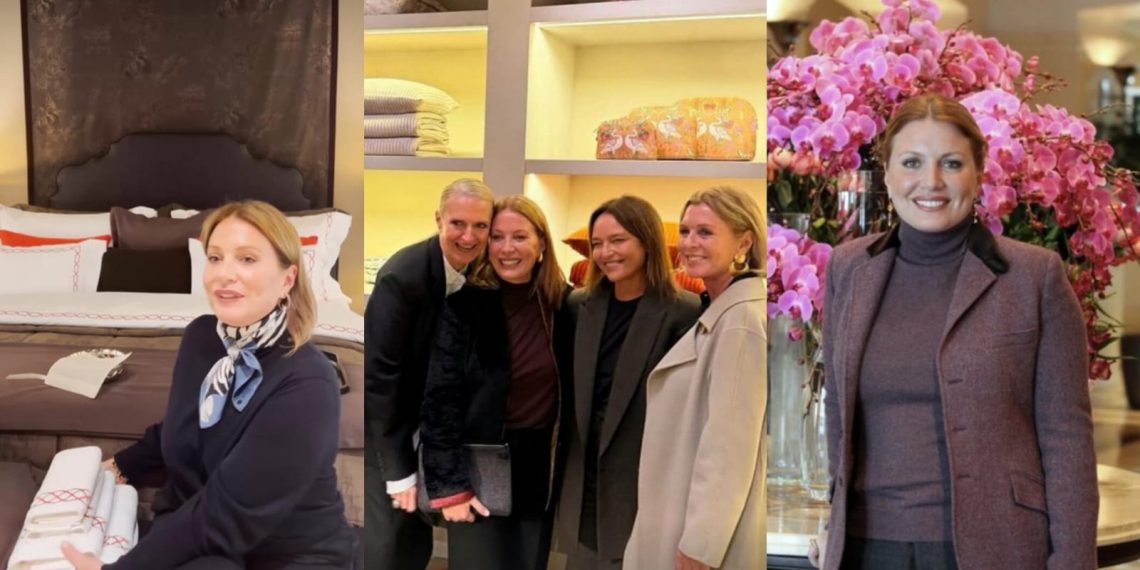 CAROLINE KOÇ MARKASINI GEZDİ