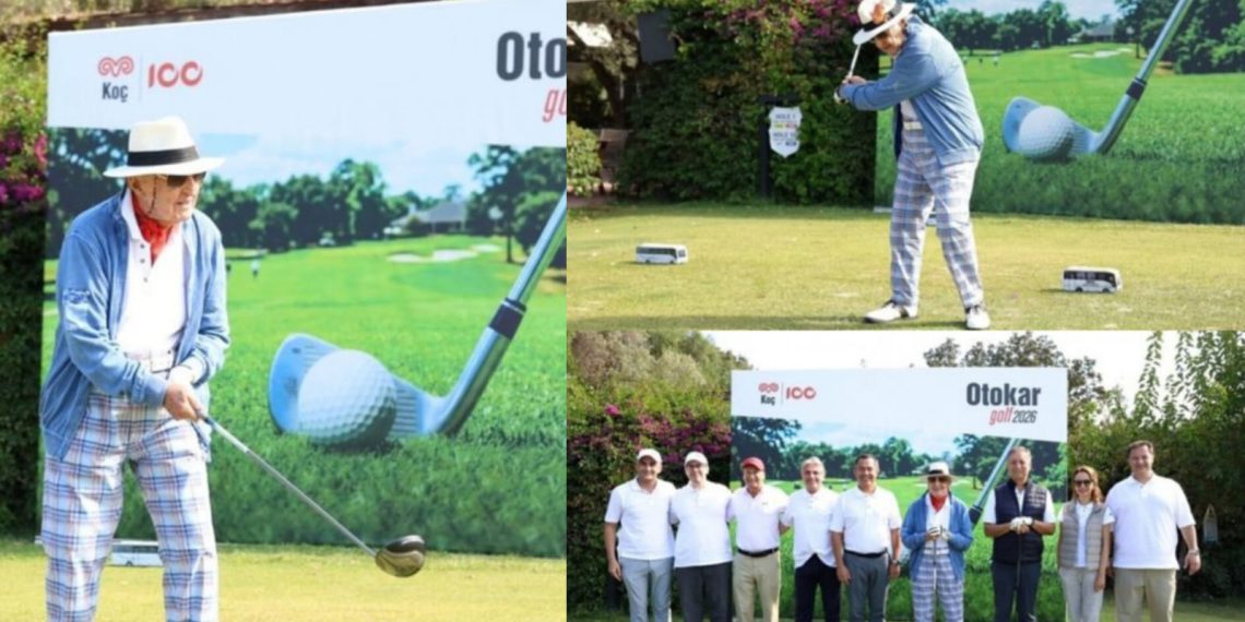RAHMİ KOÇ BODRUM’DA GOLF OYNADI